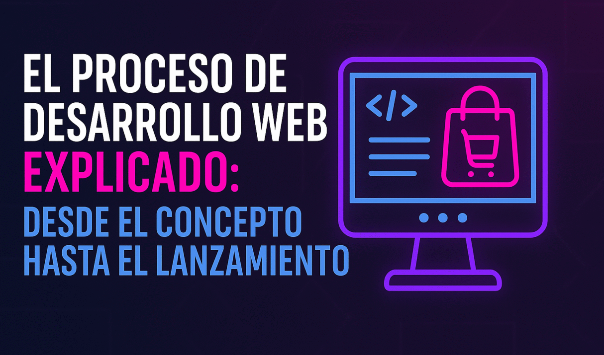 🧩 El proceso de desarrollo web explicado: desde el concepto hasta el lanzamiento
