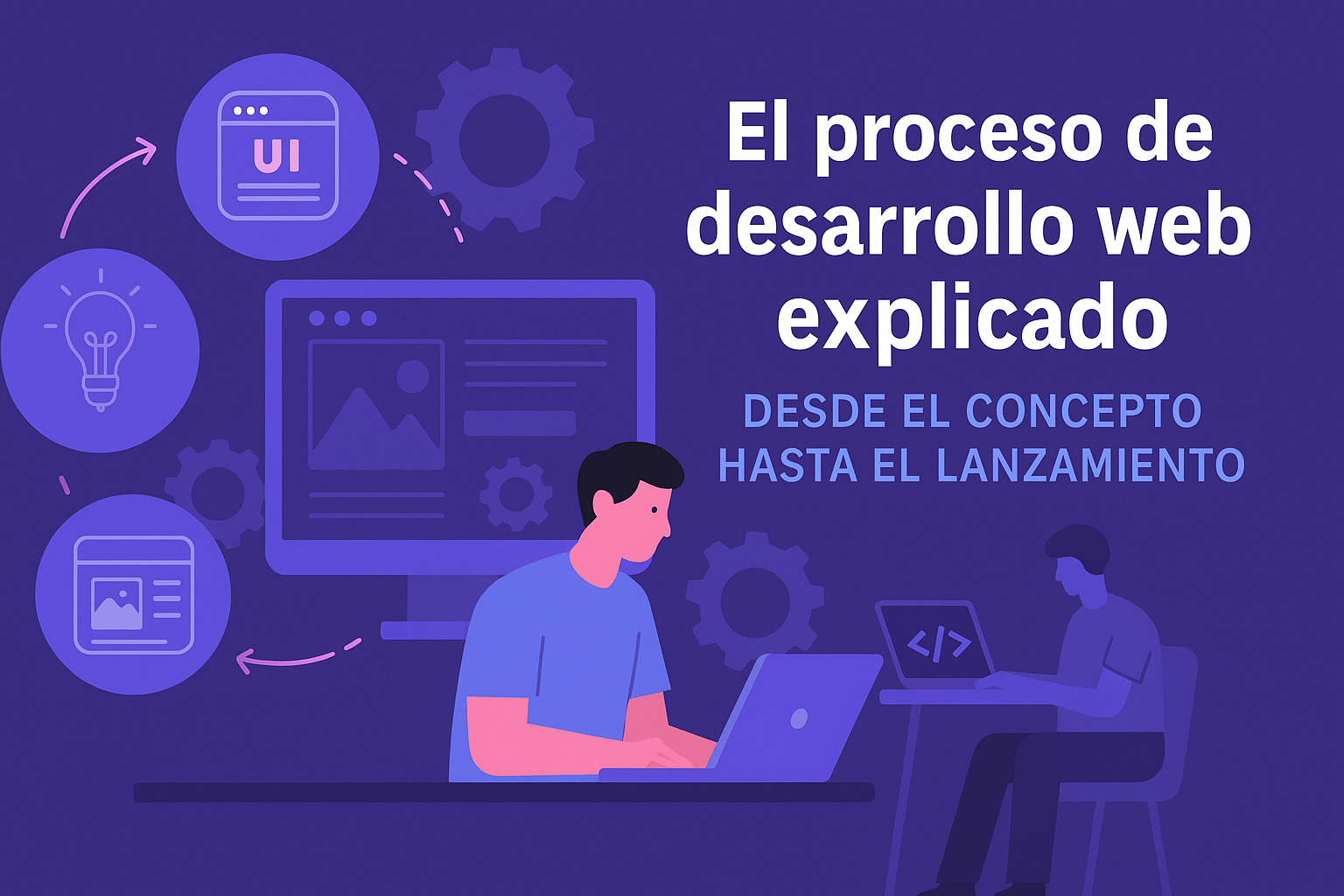 El proceso de desarrollo web explicado: desde el concepto hasta el lanzamiento