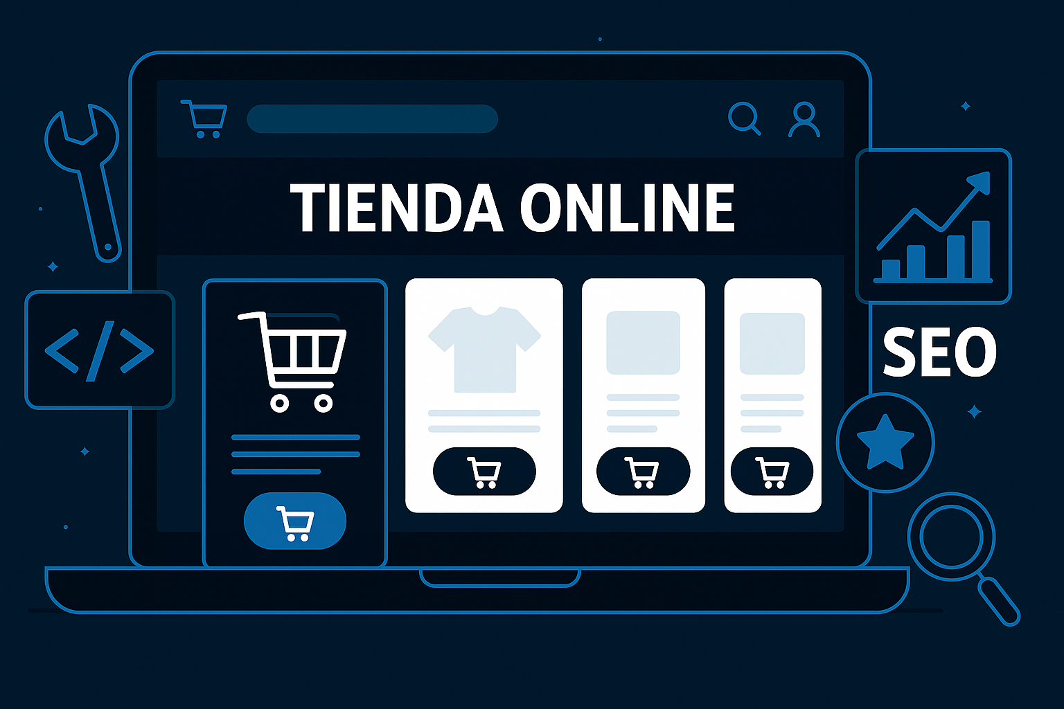 🛒 Desarrollo web de comercio electrónico: creación de tiendas online que vendan